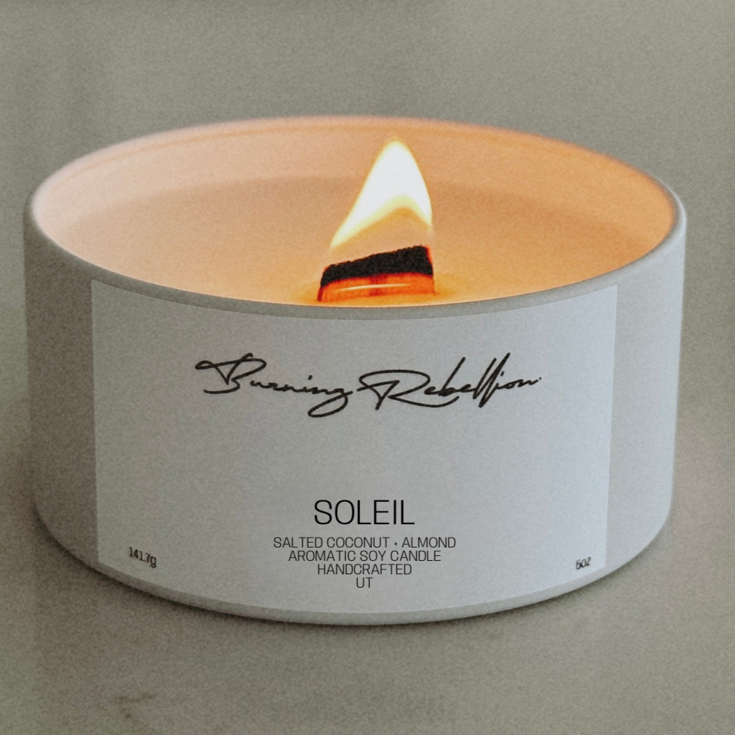 SOLEIL CANDLE BY BURNING REBELLION